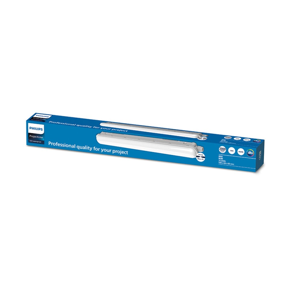 Bande LED Philips projectline 18 W 58 x 6 x 6 cm 2000 Lm