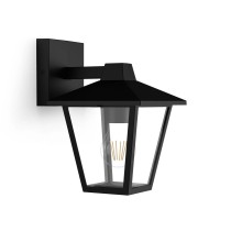 Applique Murale Philips kinno Noir 25 W Aluminium E27