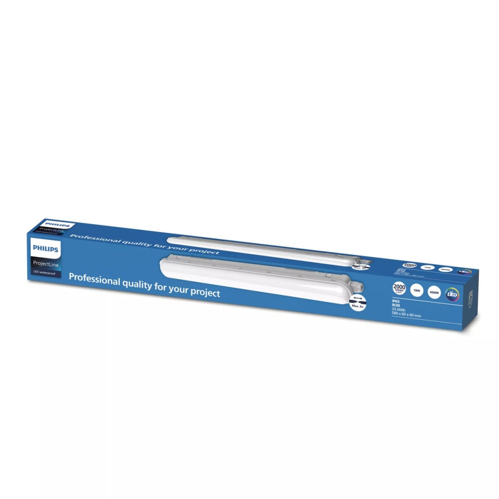 Bande LED Philips projectline 18 W 58 x 6 x 6 cm 2000 Lm