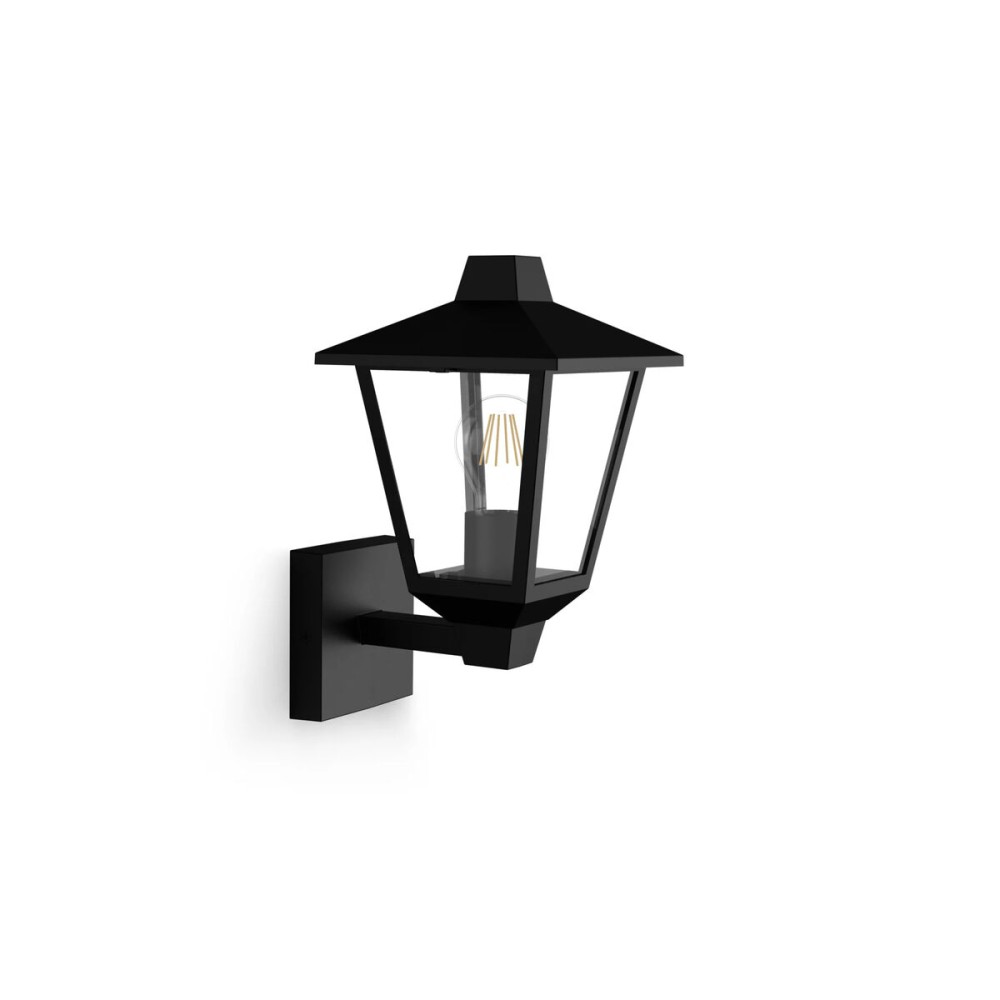 Applique Murale Philips kinno Noir 25 W Aluminium E27