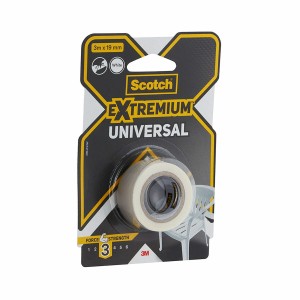 Duct tape Scotch extremium 3 universal White 3 m x 19 mm