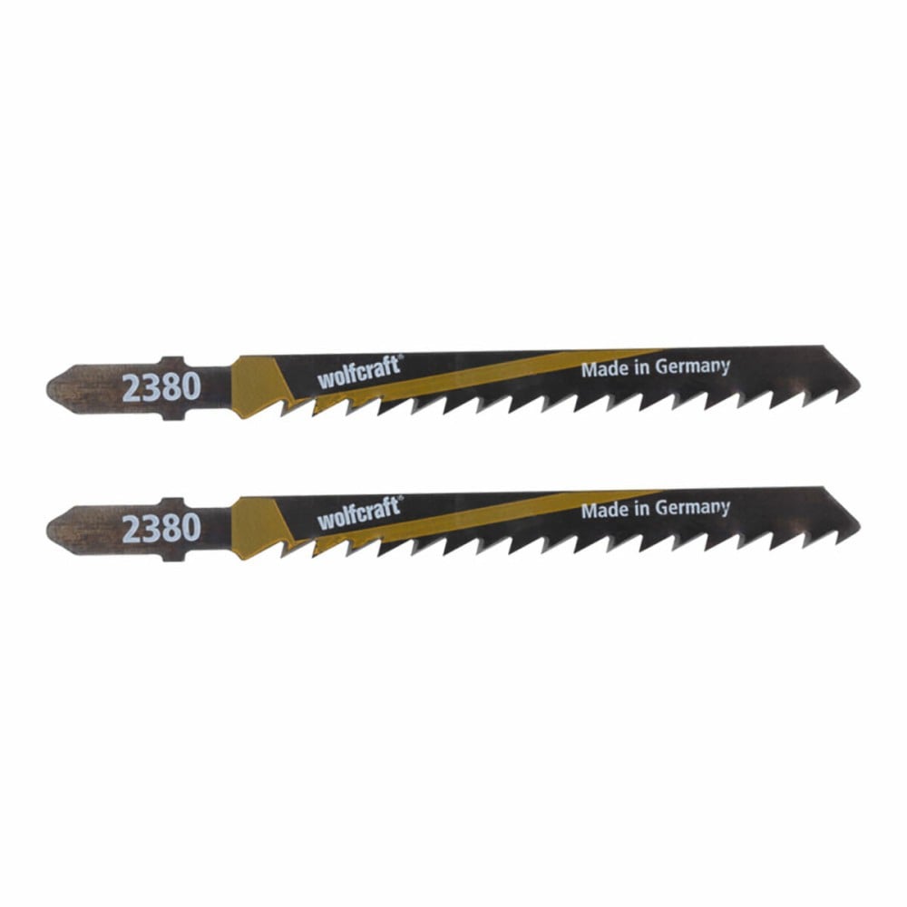 Lame scie Wolfcraft 100 mm Scie sauteuse (2 Unités)