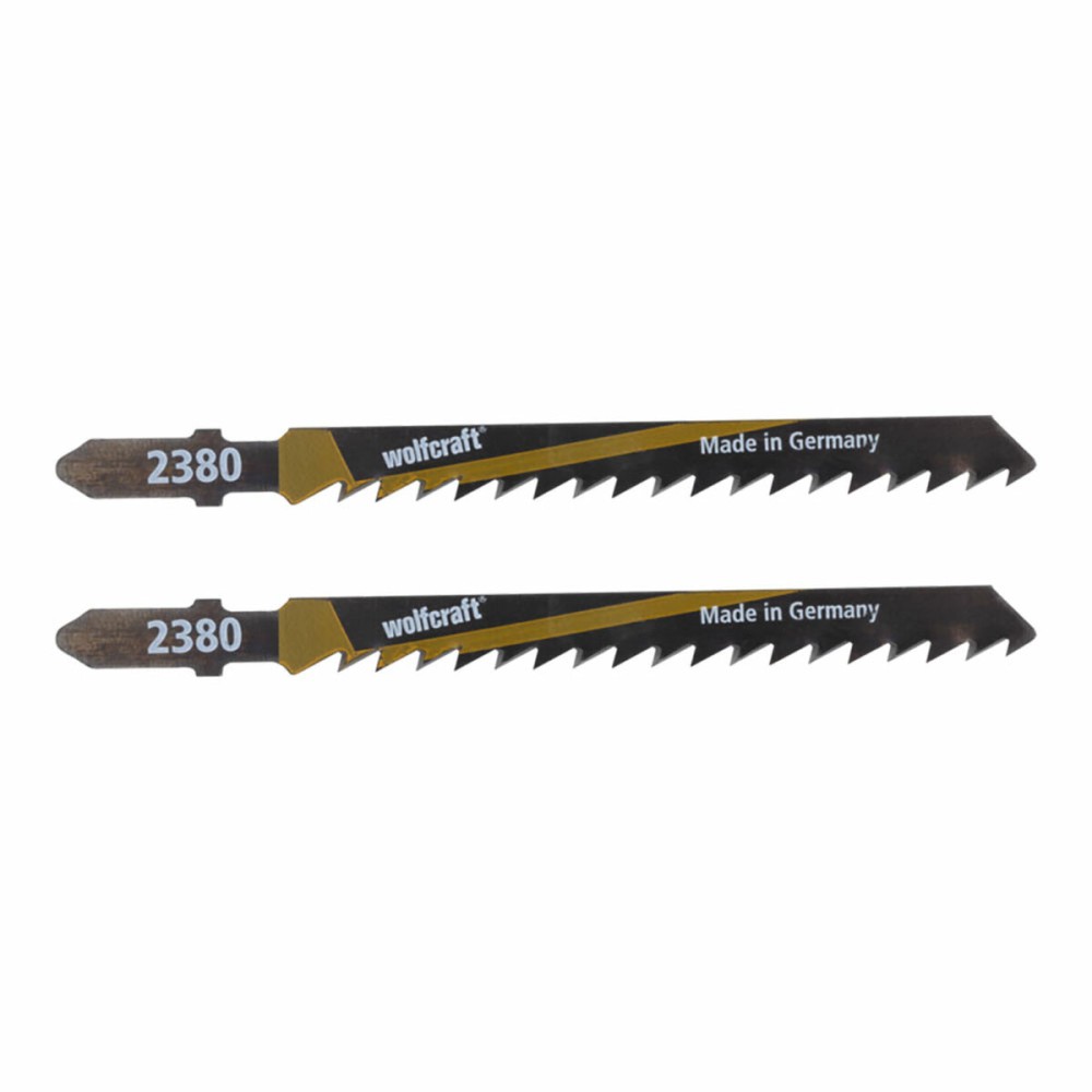 Saw Blade Wolfcraft 100 mm Jigsaw (2 Units)