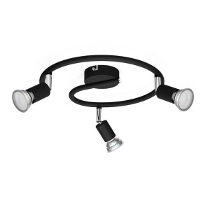 Fokus Philips limbali Schwarz GU10 (3 Stück)