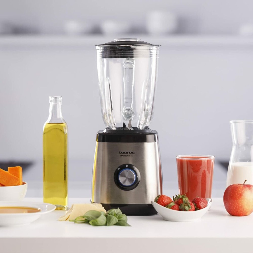 Cup Blender Taurus magnum 1500 W 1,5 L Grey