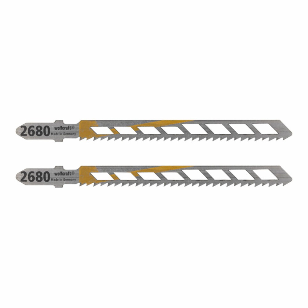 Saw Blade Wolfcraft 100 mm Jigsaw (2 Units)
