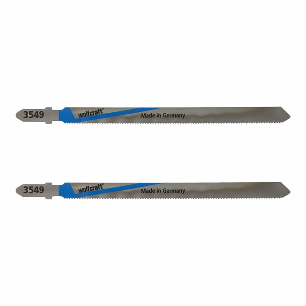Lame scie Wolfcraft 130 mm Scie sauteuse (2 Unités)