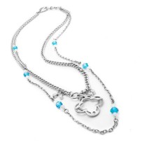 Ladies' Necklace Folli Follie 3N9F226CW 45 cm