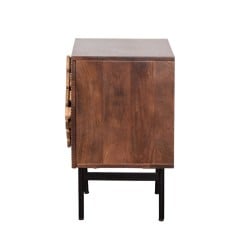 Nightstand Romimex Brown Golden Mango wood 30 x 60 x 40 cm