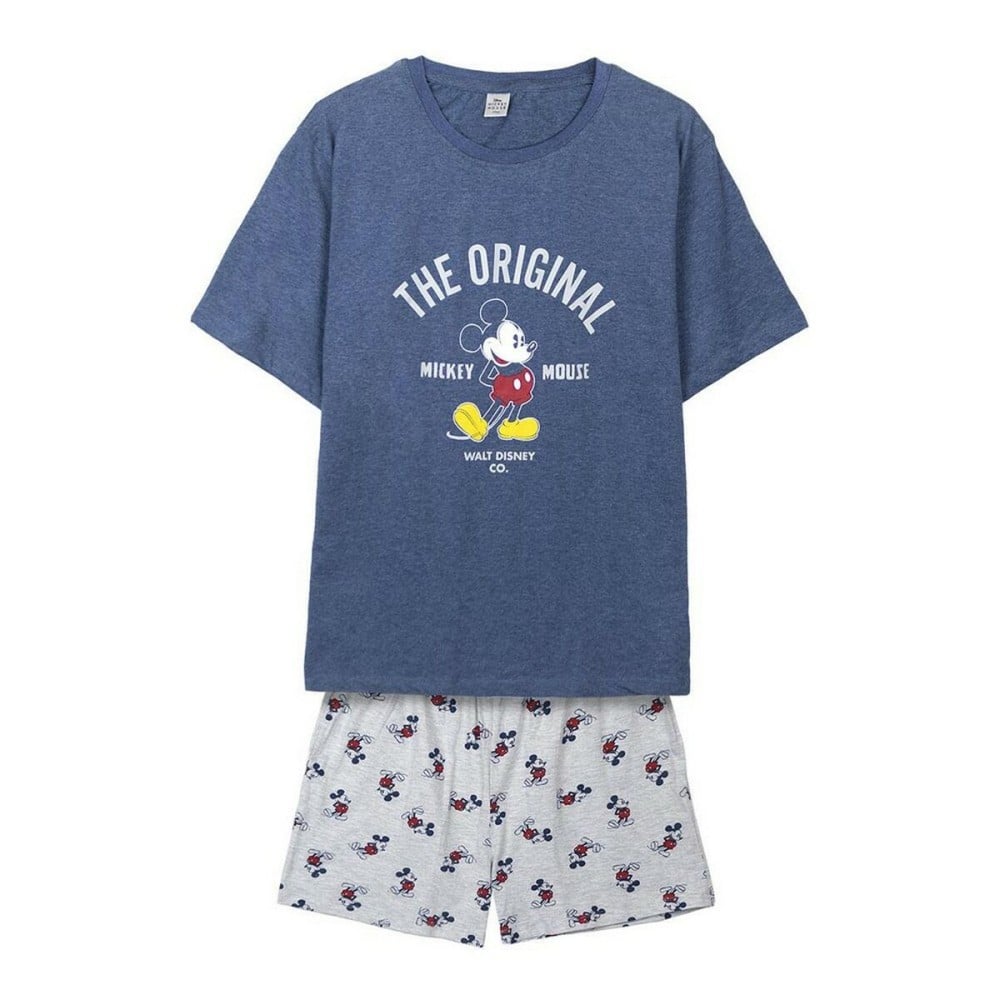 Pyjama Mickey Mouse Bleu foncé (Adultes) Homme