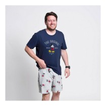 Pyjama Mickey Mouse Bleu foncé (Adultes) Homme