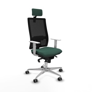 Office Chair with Headrest Horna Piqueras y Crespo 4B086G2 Green