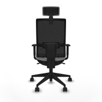Office Chair with Headrest Horna Piqueras y Crespo 1D066N2 Light grey