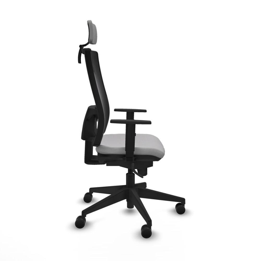 Office Chair with Headrest Horna Piqueras y Crespo 1D066N2 Light grey