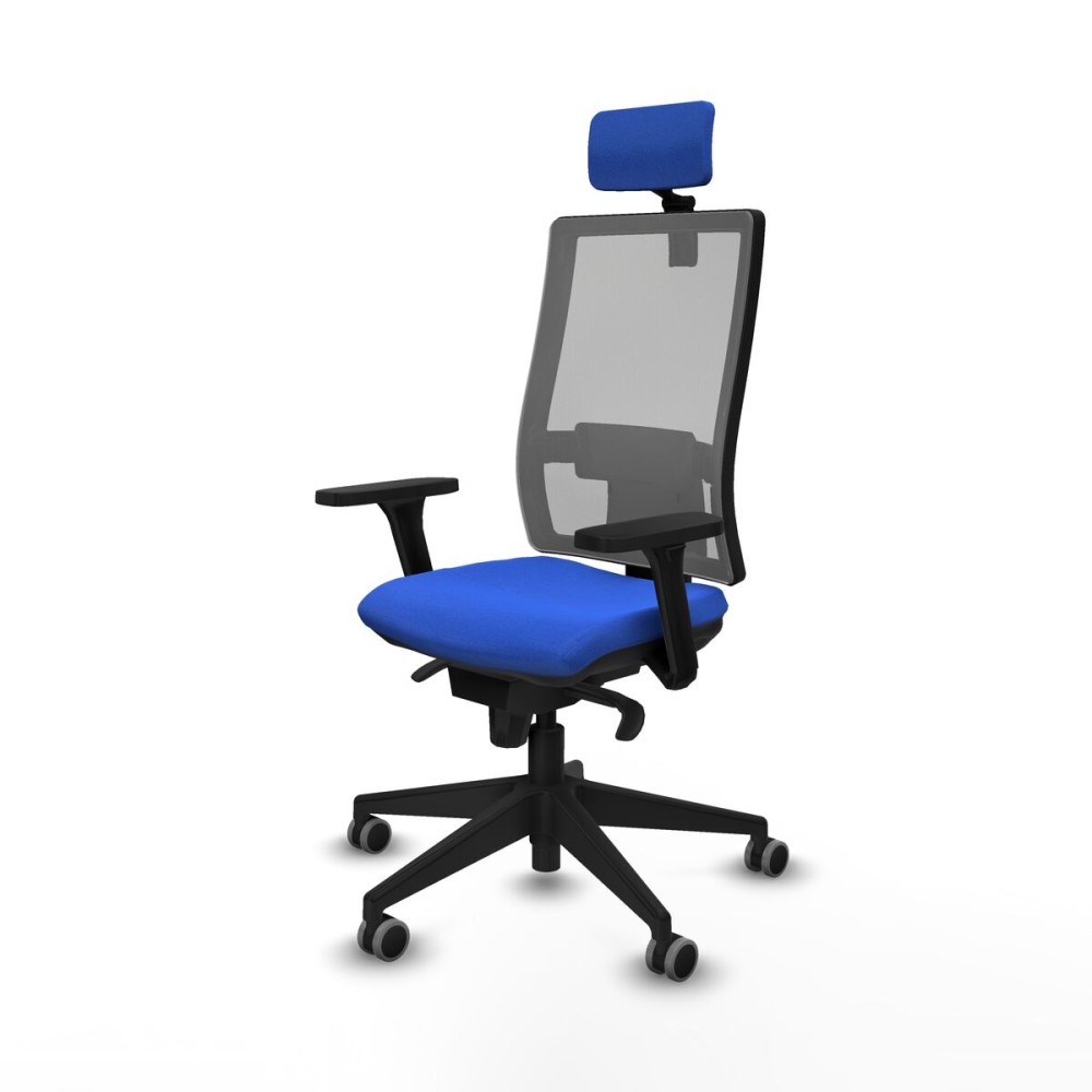 Bürostuhl mit Kopfstütze Horna Piqueras y Crespo 3D066G2 Blau