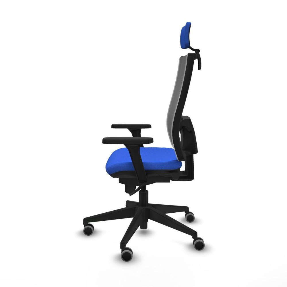 Bürostuhl mit Kopfstütze Horna Piqueras y Crespo 3D066G2 Blau