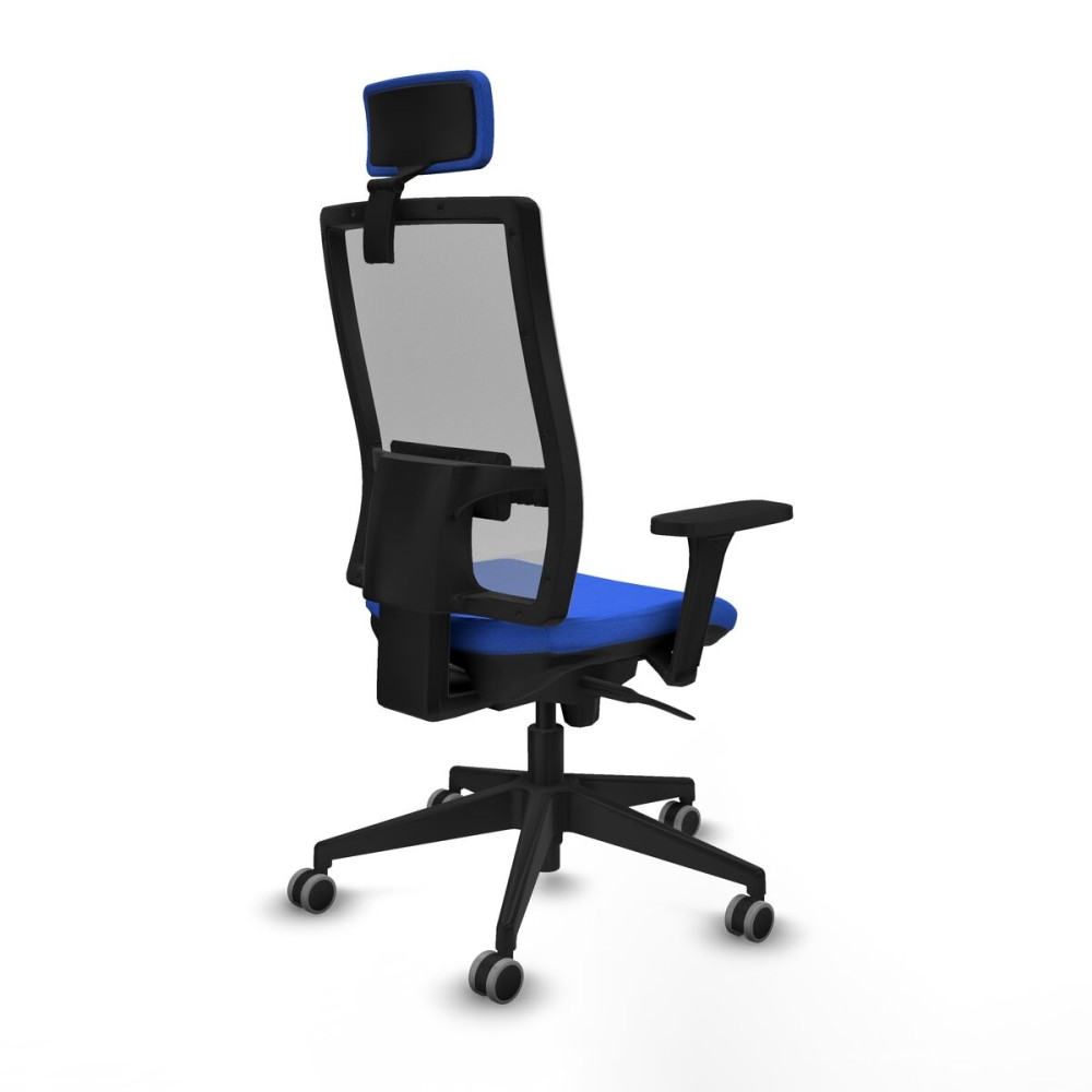 Bürostuhl mit Kopfstütze Horna Piqueras y Crespo 3D066G2 Blau