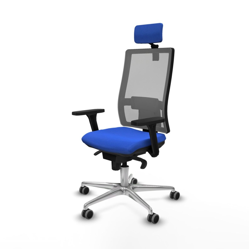 Bürostuhl mit Kopfstütze Horna Piqueras y Crespo 3D086G2 Blau
