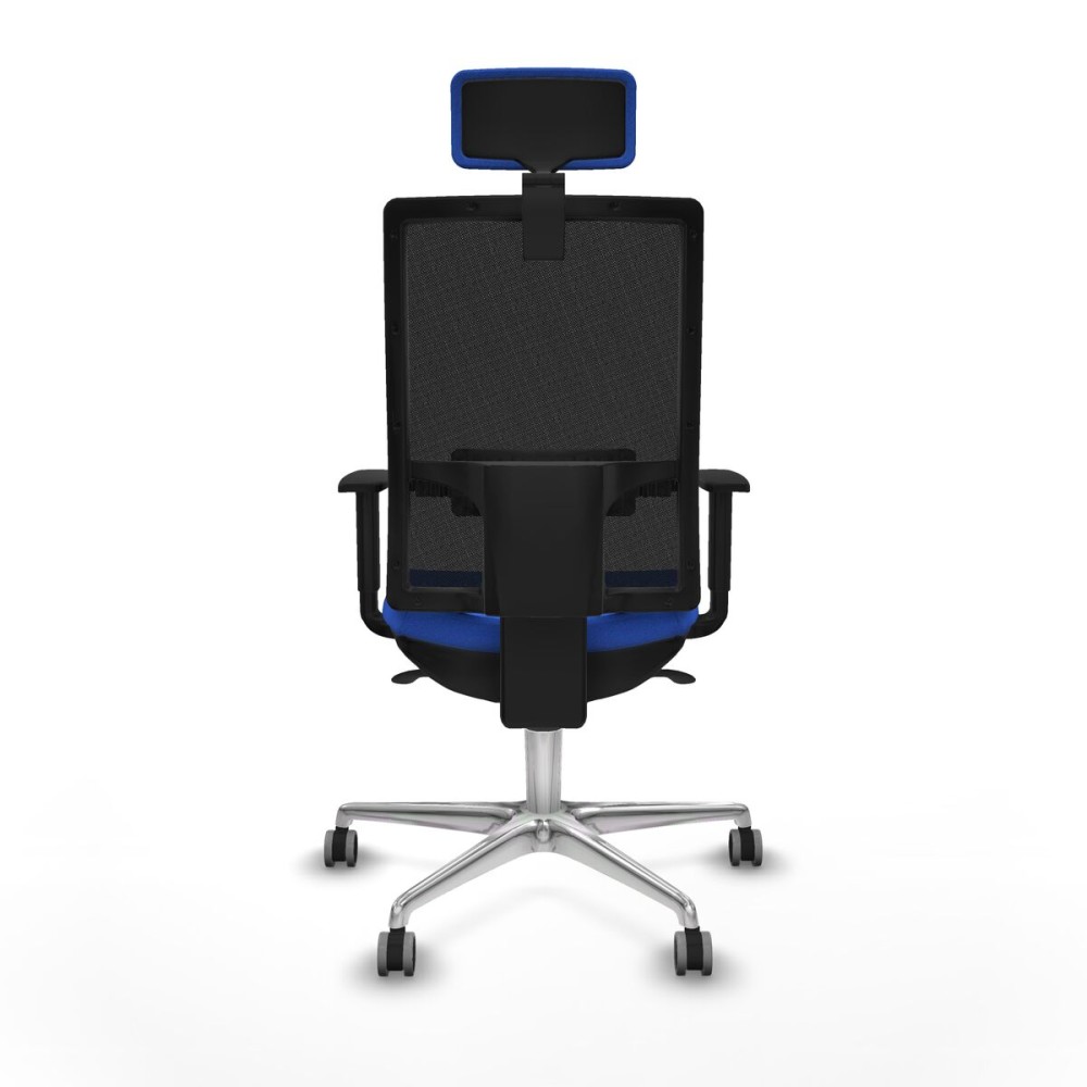 Office Chair with Headrest Horna Piqueras y Crespo 1D086G2 Blue