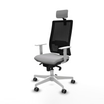Office Chair with Headrest Horna Piqueras y Crespo 4B026G2 Light grey