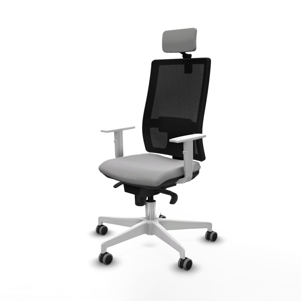 Office Chair with Headrest Horna Piqueras y Crespo 4B026G2 Light grey