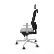 Chaise de Bureau avec Appui-tête Horna Piqueras y Crespo 4B026G2 Gris clair