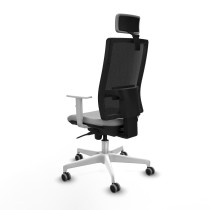 Chaise de Bureau avec Appui-tête Horna Piqueras y Crespo 4B026G2 Gris clair