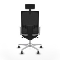 Chaise de Bureau avec Appui-tête Horna Piqueras y Crespo 4B026G2 Gris clair