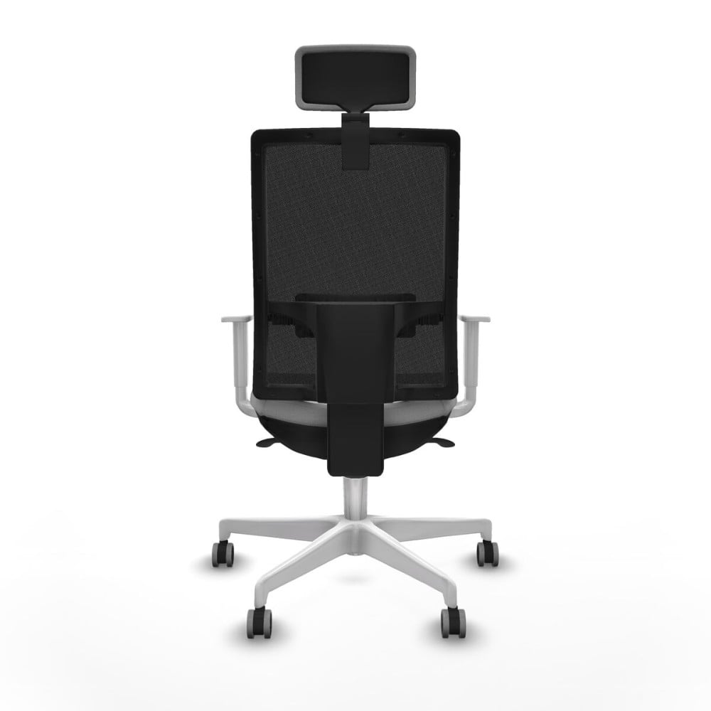 Office Chair with Headrest Horna Piqueras y Crespo 4B026G2 Light grey