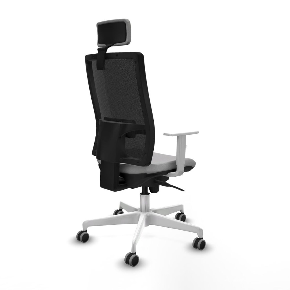 Chaise de Bureau avec Appui-tête Horna Piqueras y Crespo 4B026G2 Gris clair