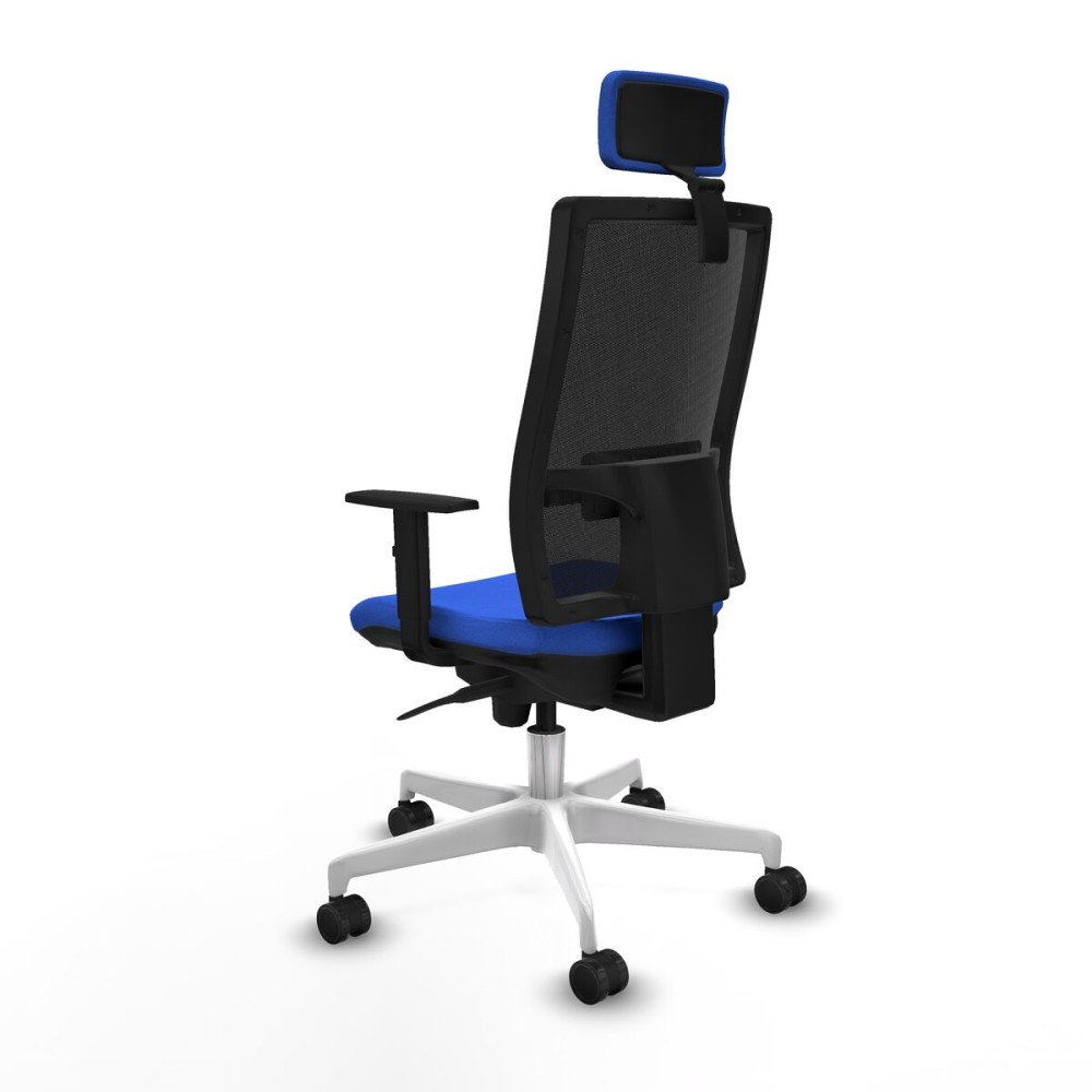 Office Chair with Headrest Horna Piqueras y Crespo 1D026N2 Blue