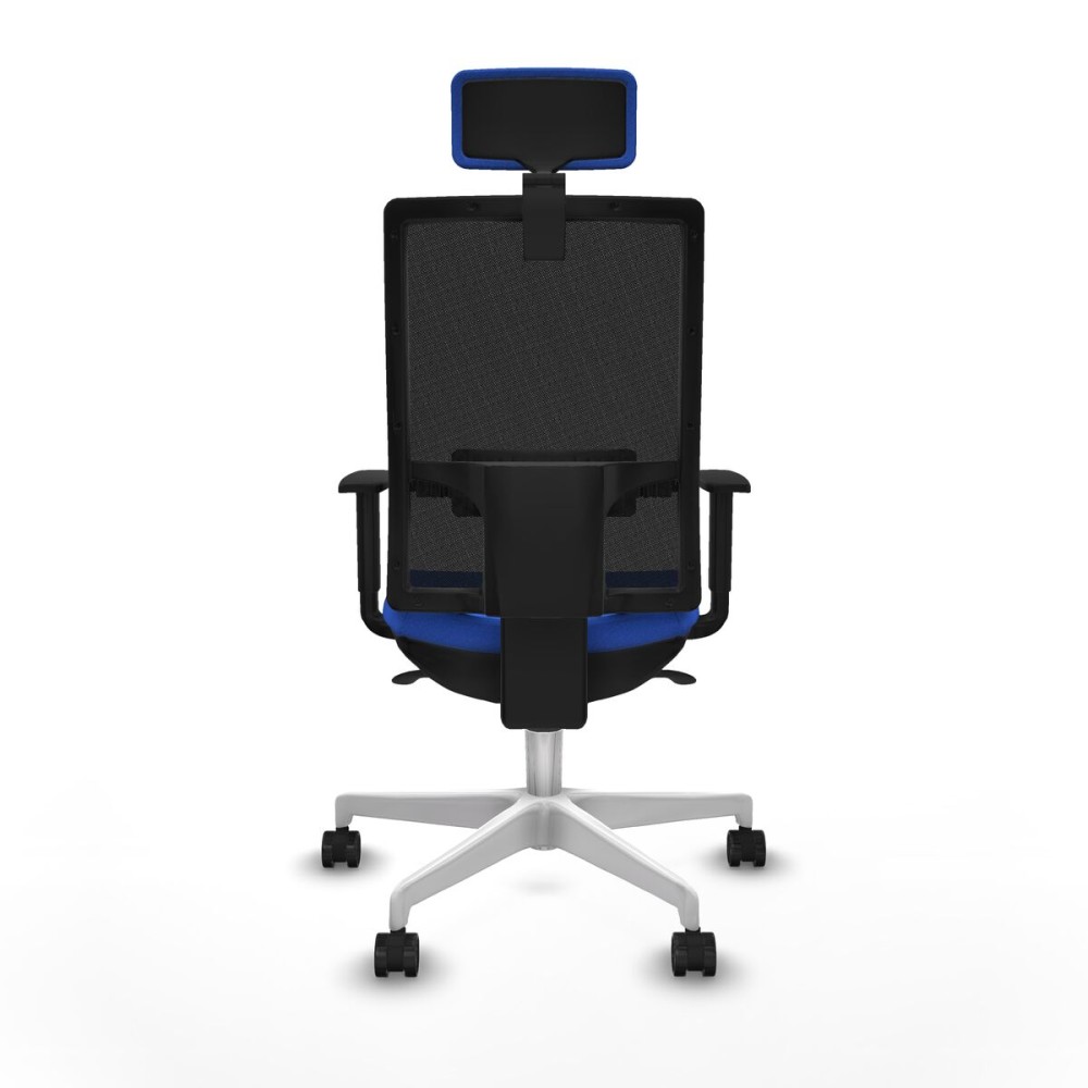 Office Chair with Headrest Horna Piqueras y Crespo 1D026N2 Blue