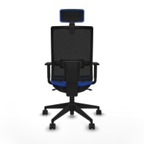 Office Chair with Headrest Horna Piqueras y Crespo 1D066N2 Blue