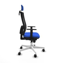 Office Chair with Headrest Horna Piqueras y Crespo 1D026N2 Blue