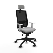 Office Chair with Headrest Horna Piqueras y Crespo 4B066N2 Light grey