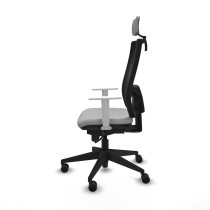 Chaise de Bureau avec Appui-tête Horna Piqueras y Crespo 4B066N2 Gris clair