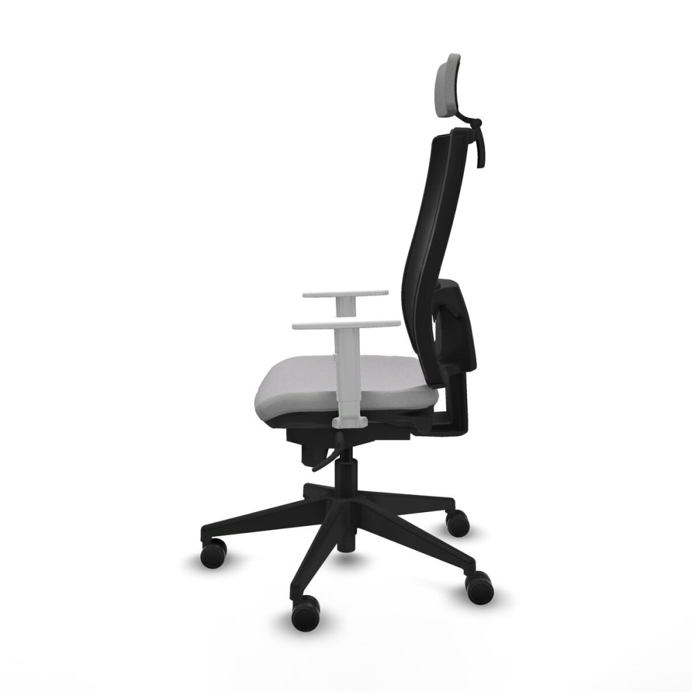 Office Chair with Headrest Horna Piqueras y Crespo 4B066N2 Light grey