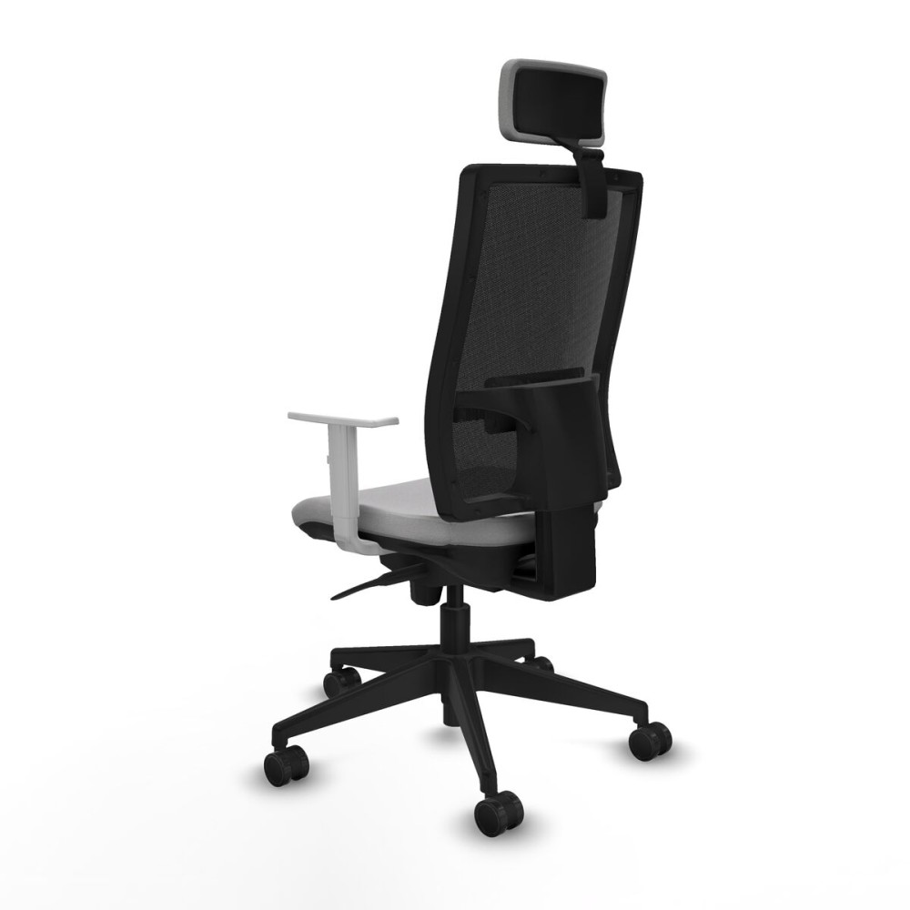 Office Chair with Headrest Horna Piqueras y Crespo 4B066N2 Light grey