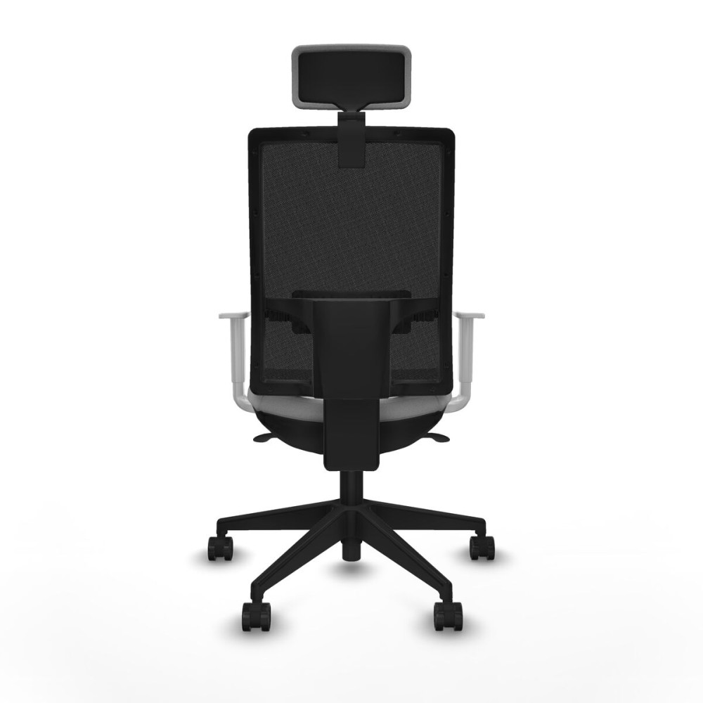 Office Chair with Headrest Horna Piqueras y Crespo 4B066N2 Light grey