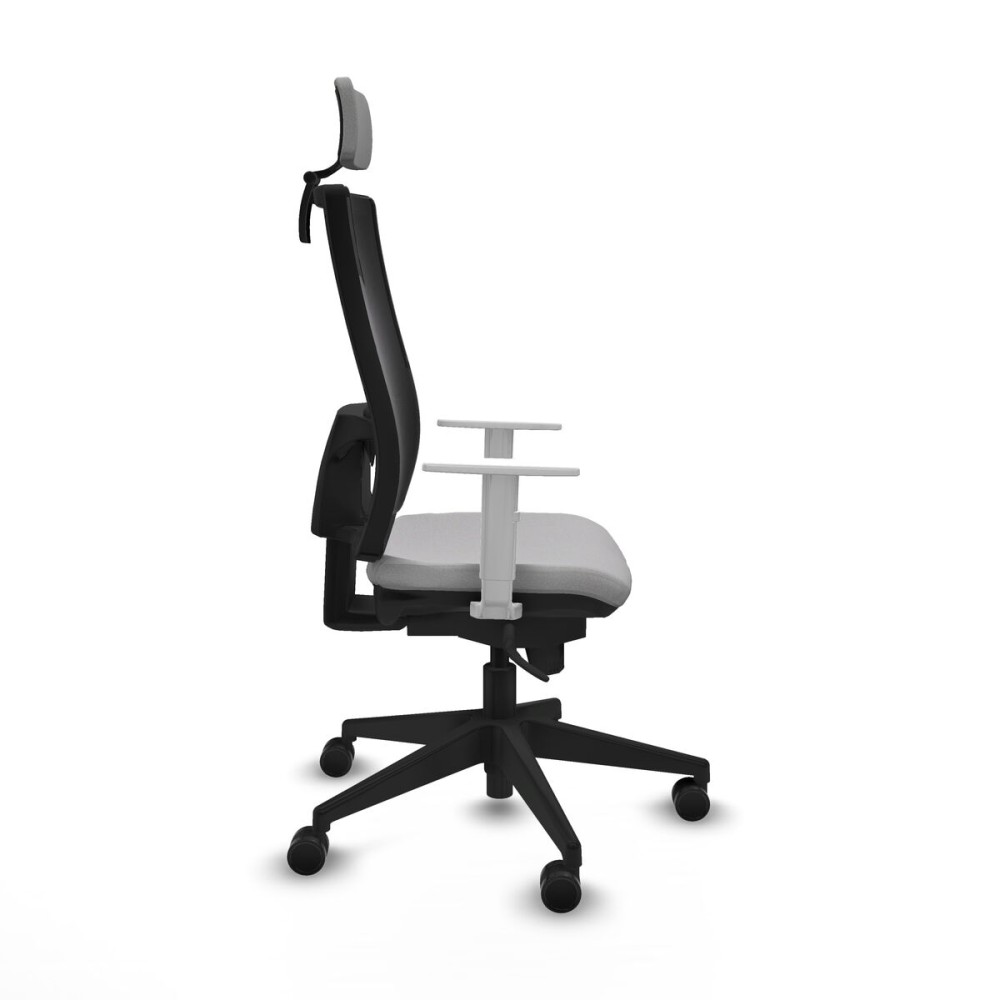 Office Chair with Headrest Horna Piqueras y Crespo 4B066N2 Light grey