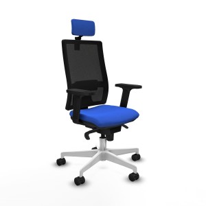 Office Chair with Headrest Horna Piqueras y Crespo 2D026N2 Blue