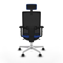 Office Chair with Headrest Horna Piqueras y Crespo 2D026N2 Blue