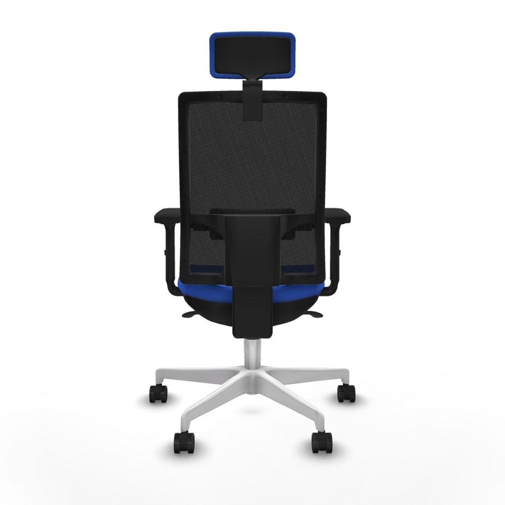 Office Chair with Headrest Horna Piqueras y Crespo 2D026N2 Blue