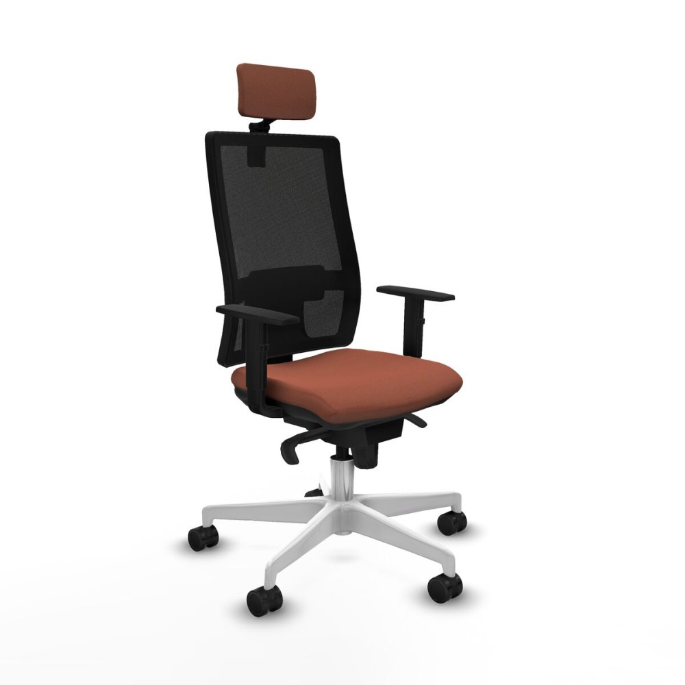 Office Chair with Headrest Horna Piqueras y Crespo 1D026N2 Brown