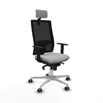 Office Chair with Headrest Horna Piqueras y Crespo 1D086G2 Light grey