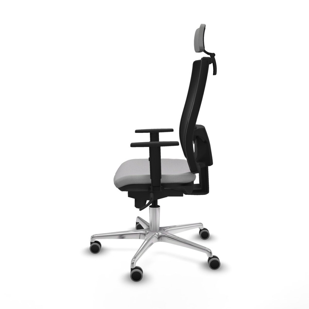 Office Chair with Headrest Horna Piqueras y Crespo 1D086G2 Light grey