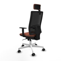 Office Chair with Headrest Horna Piqueras y Crespo 1D026N2 Brown