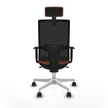Office Chair with Headrest Horna Piqueras y Crespo 1D026N2 Brown