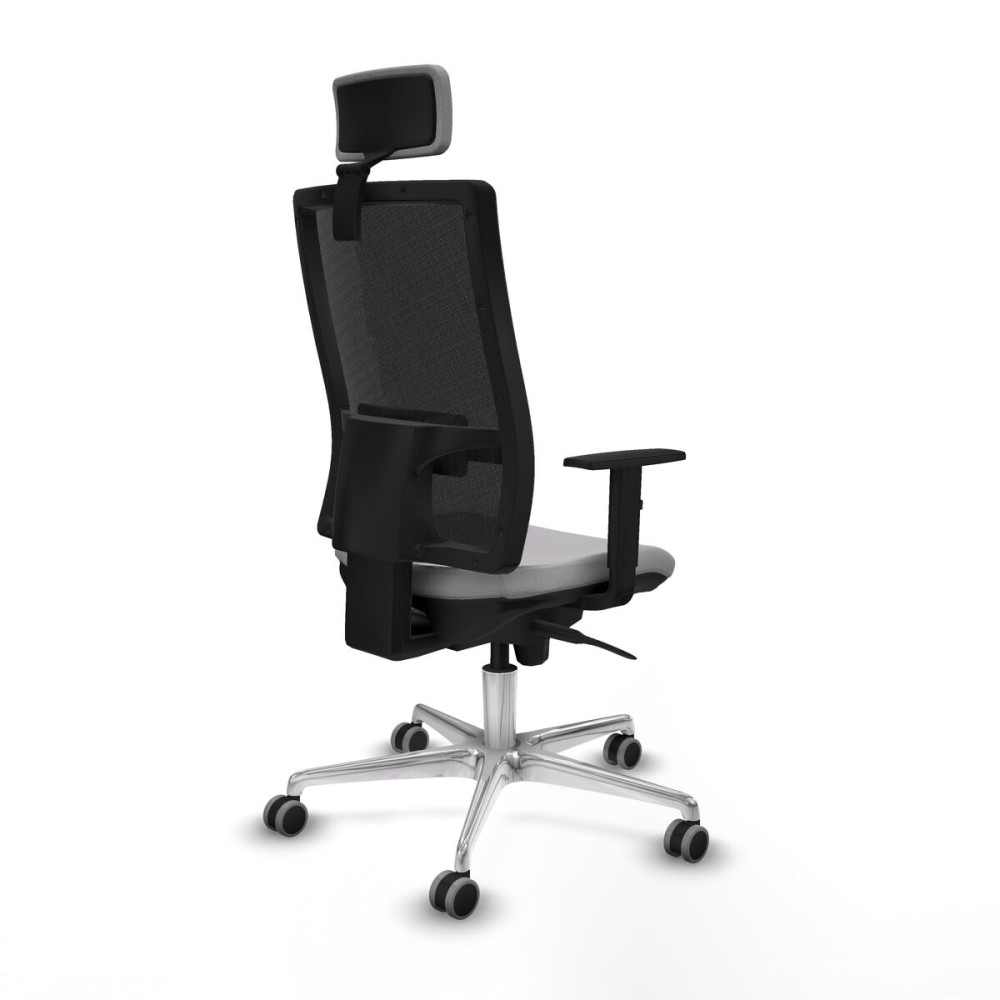 Office Chair with Headrest Horna Piqueras y Crespo 1D086G2 Light grey