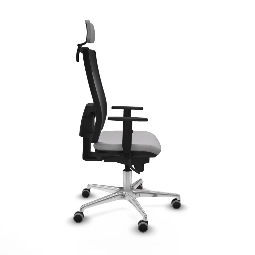 Office Chair with Headrest Horna Piqueras y Crespo 1D086G2 Light grey